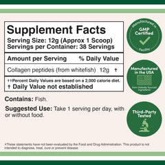 Micronized marine collagen powder dissolves quickly