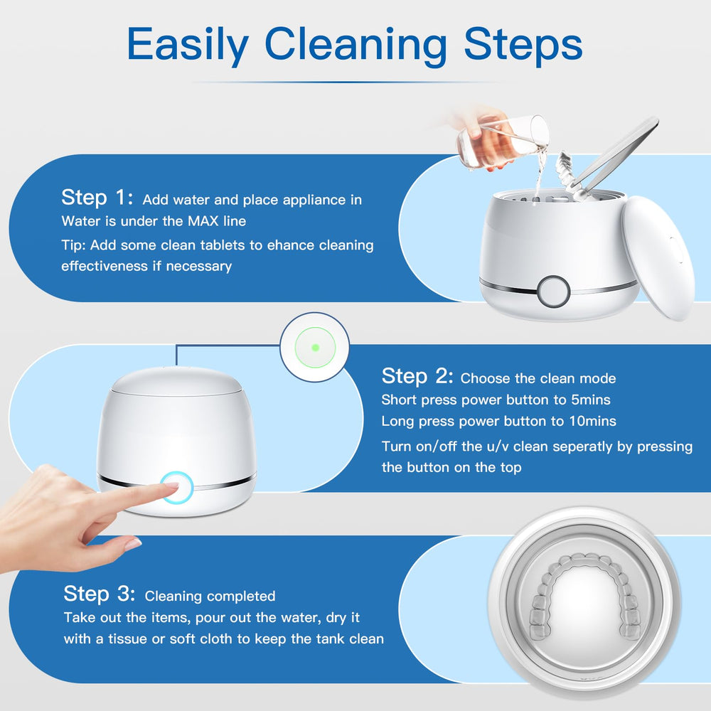 ABS plastic body with SUS 304 stainless steel cleaning pod