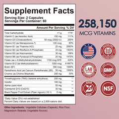 NSF and GMP certification marks on packaging