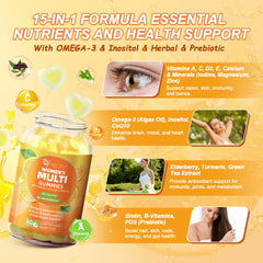 Front view of Migcopat bottle with 60-count gummies