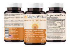P5P (B6) vitamin illustration for Migra-Well AM