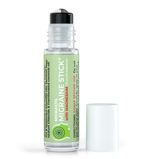 MIGRASTIL Migraine Stick bottle with packaging