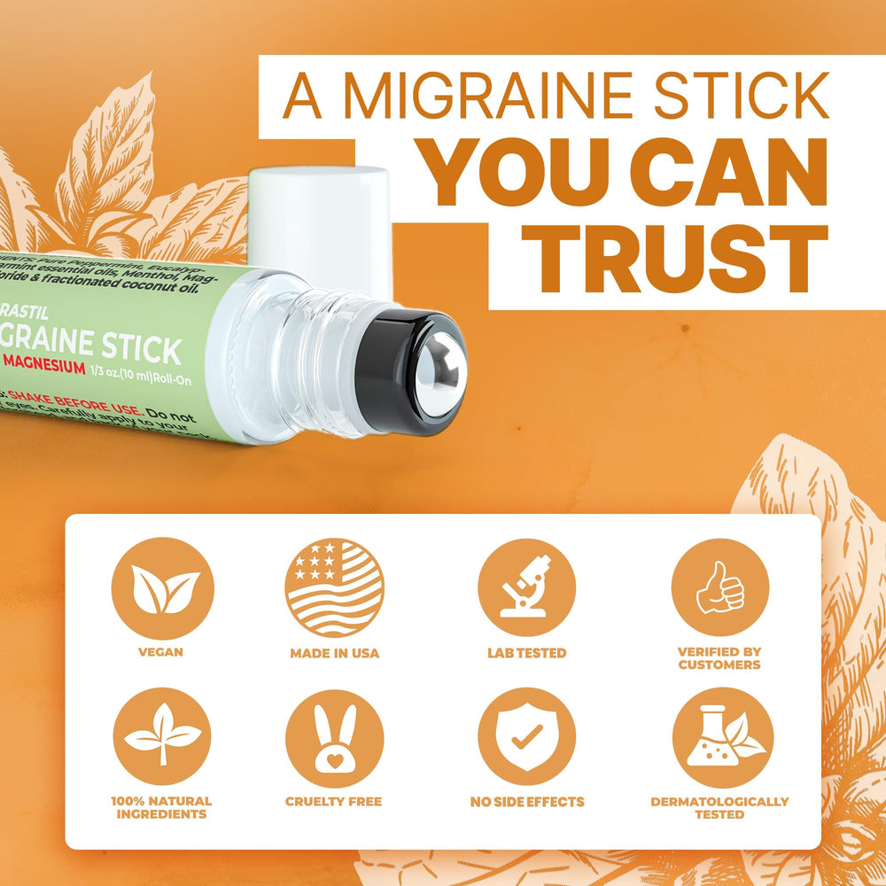 Label indicating Made in USA on MIGRASTIL product