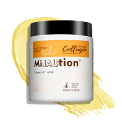 Mijaution collagen hair mask for dry hair restores moisture and reduces breakage