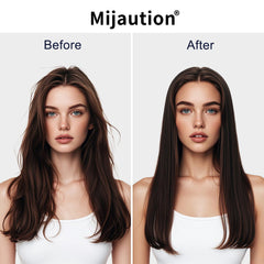 Mijaution collagen hair mask leaves hair soft, shiny, and smooth