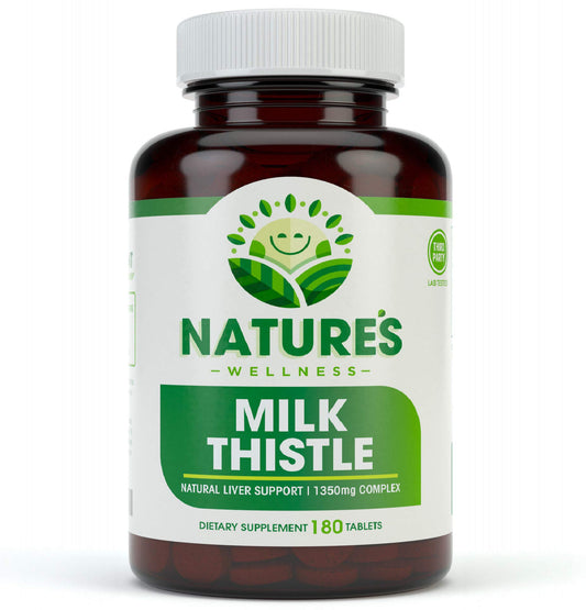 Milk Thistle bottle front label