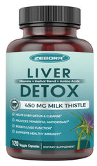 Milk thistle bottle label showing 450 mg extract and 80% silymarin