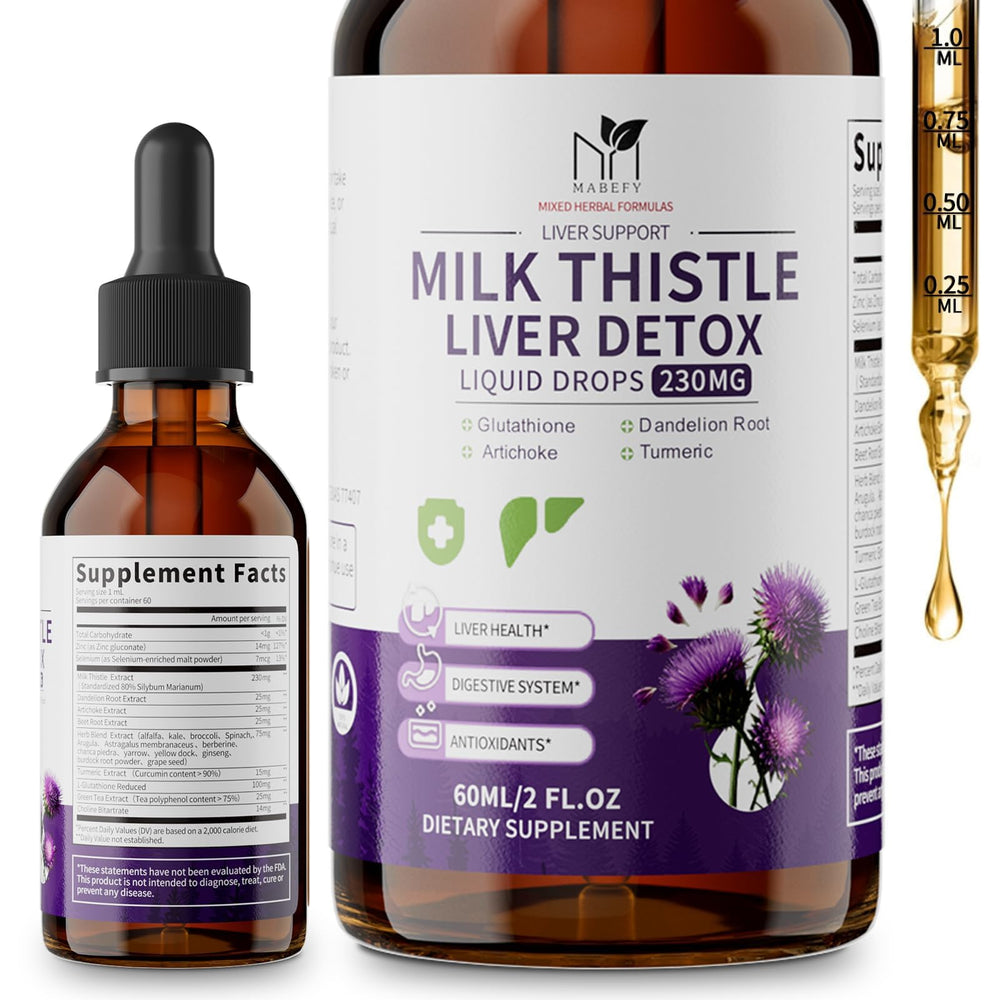 Daily liver wellness supplement in use