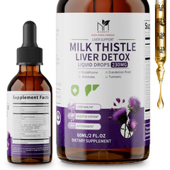 Daily liver wellness supplement in use