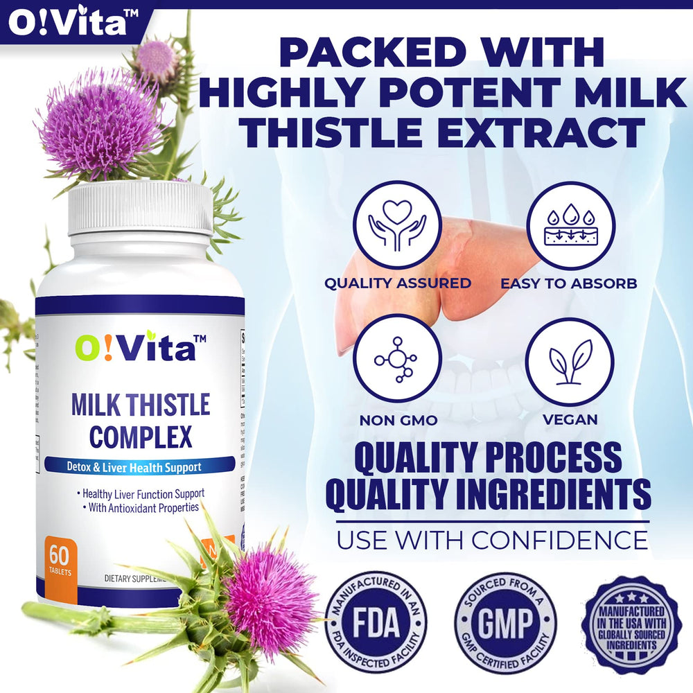 Milk thistle seed extract illustration