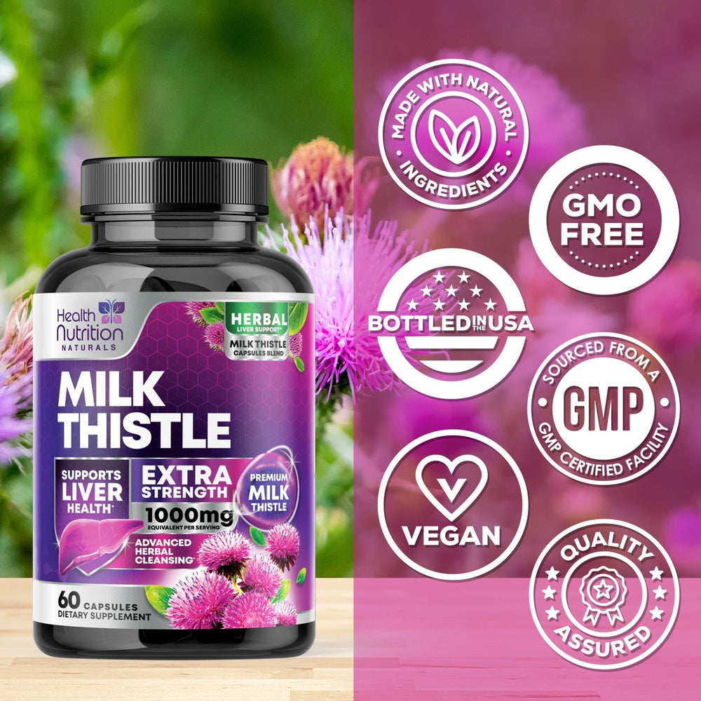 9:1 Milk Thistle extract illustration