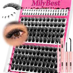 MilyBest Fable lash clusters tray for salon-quality at-home application