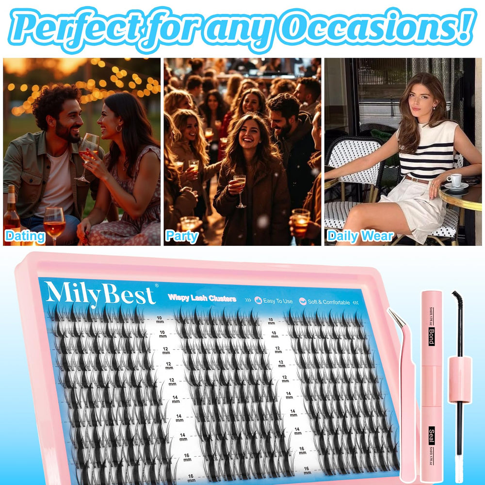 MilyBest featherweight fibers deliver a natural, comfortable blended finish.