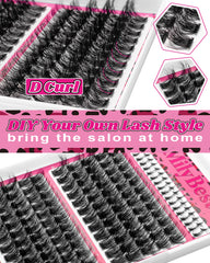 MilyBest spiky clusters 18mm for bold eyes