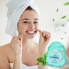 Travel-friendly dental floss bulk for on-the-go care