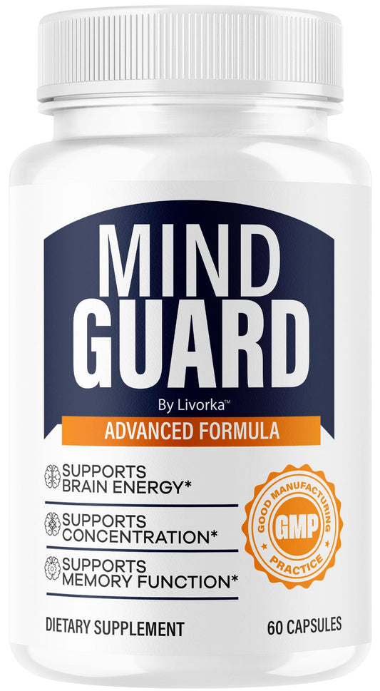 Mind Guard Brain Supplement bottle – front view
