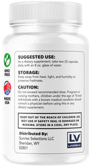Mind Guard Brain Supplement dosage information label
