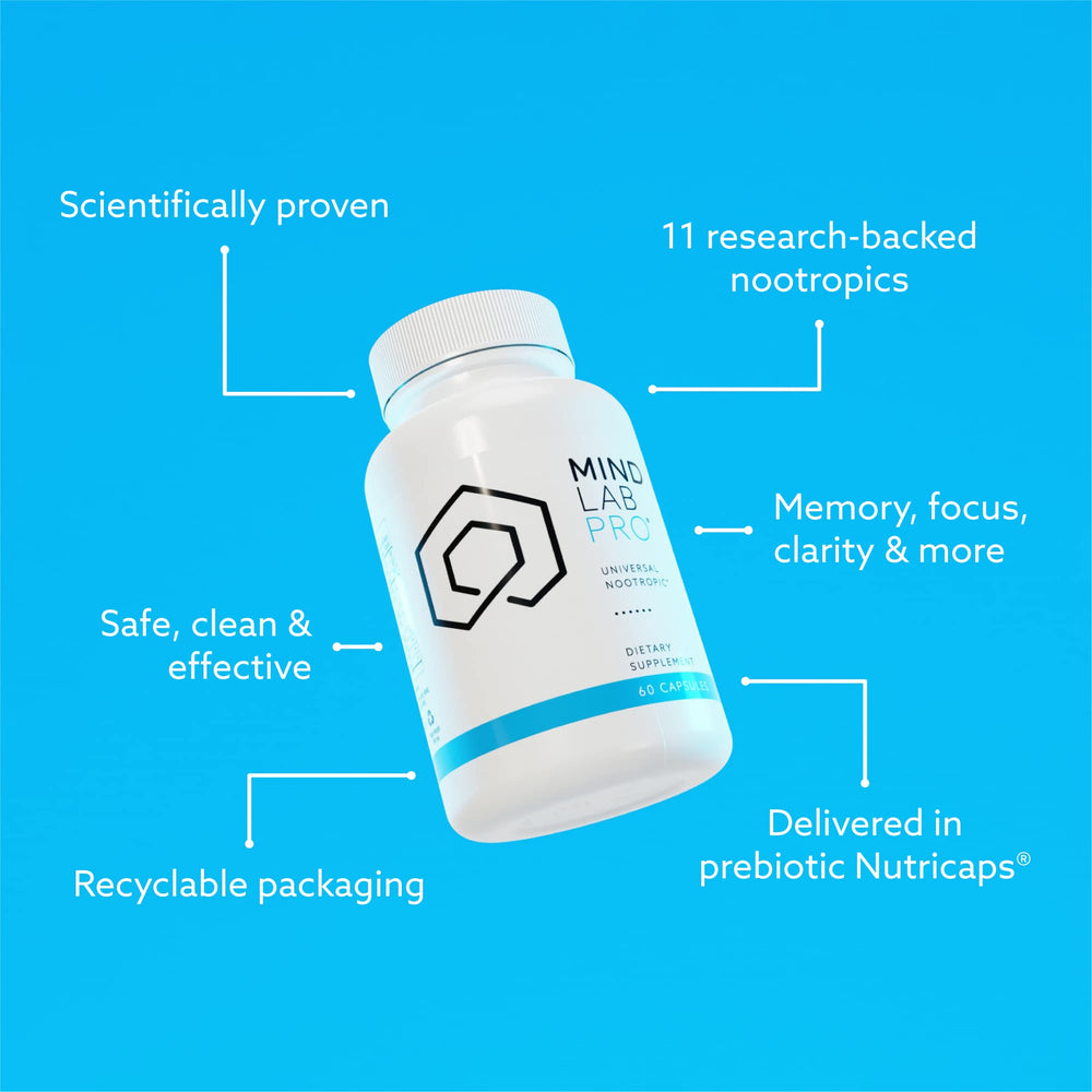 Vegan tapioca-based ingredients used in Mind Lab Pro MLP v4