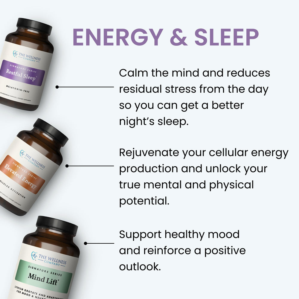 Mind Lift packaging featuring a 60-capsule bottle
