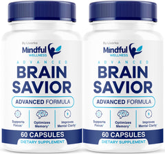 Mindful Wellness Brain Savior capsules – 2 pack hero image