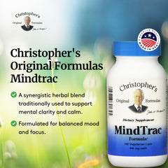 Close-up of MindTrac capsules