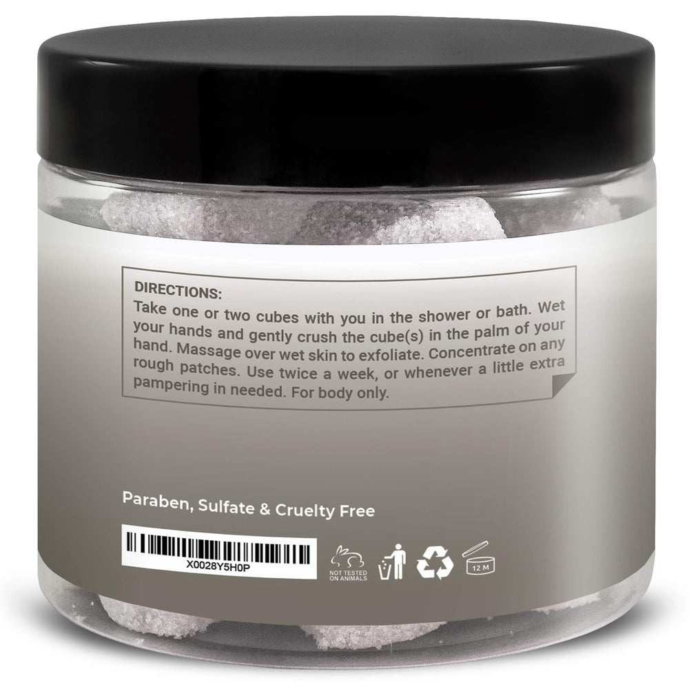Sensitive skin friendly sugar exfoliant from Mineral Me California.