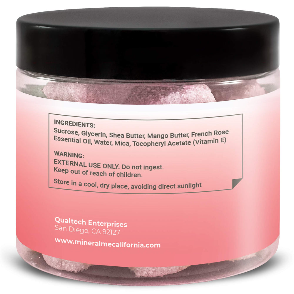 Mineral Me California spa-like body scrub for silky skin