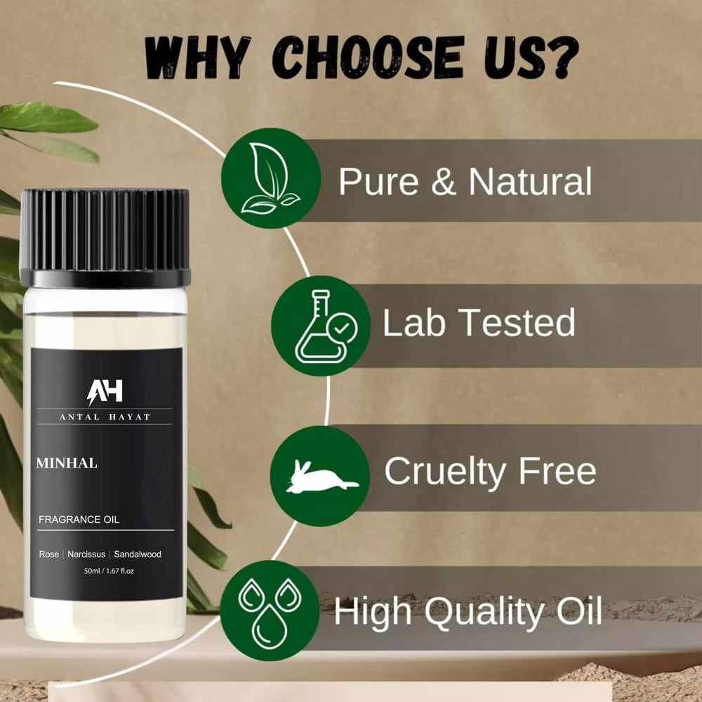 50ml diffuser oil refill bottle displayed on luxury surface