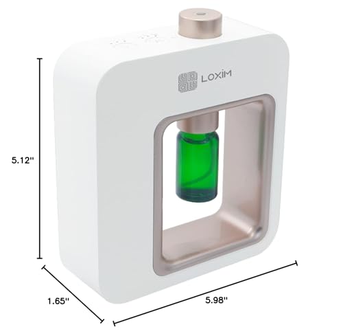 Minidiva Aromatherapy Diffuser Direct Oil Atomization shows full-strength scents without dilution.