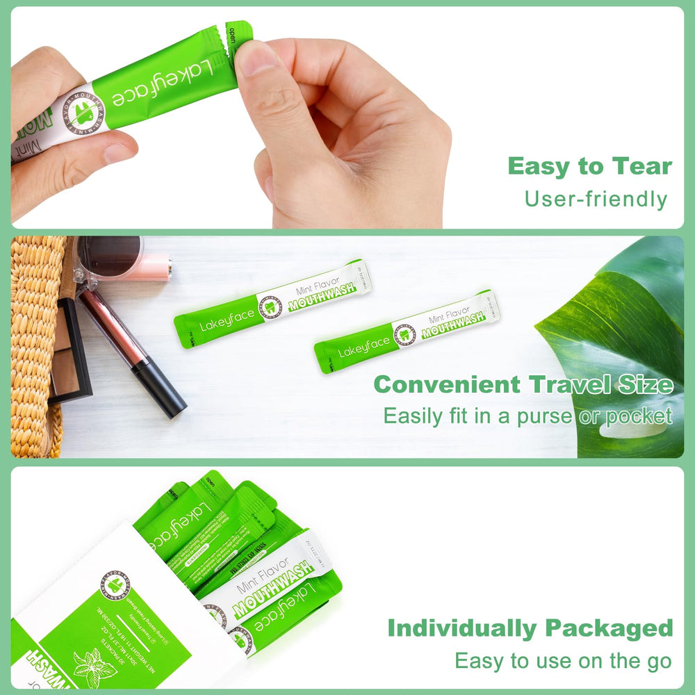 Close-up of mint flavor and fresh breath