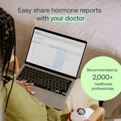 Home fertility testing setup with Mira kit