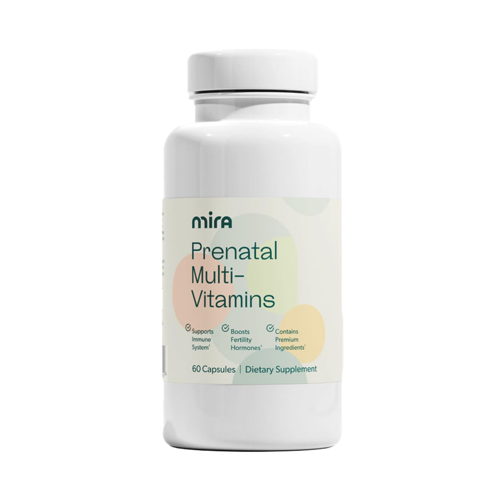 Hero image of MIRA Prenatal Multivitamins bottle