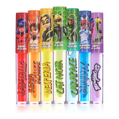 Miraculous lip gloss mango flavor for on-the-go fruity shine.