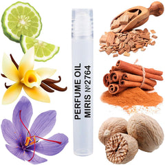 MIRIS No. 2764 bottle with rollerball close-up