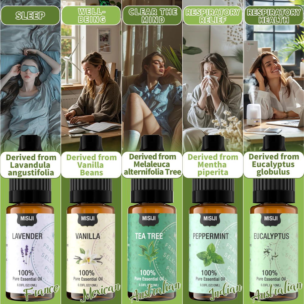 Diffuser with MISIJI essential oils in use