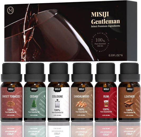 Amber glass bottle of MISIJI essential oil 10ml with dropper