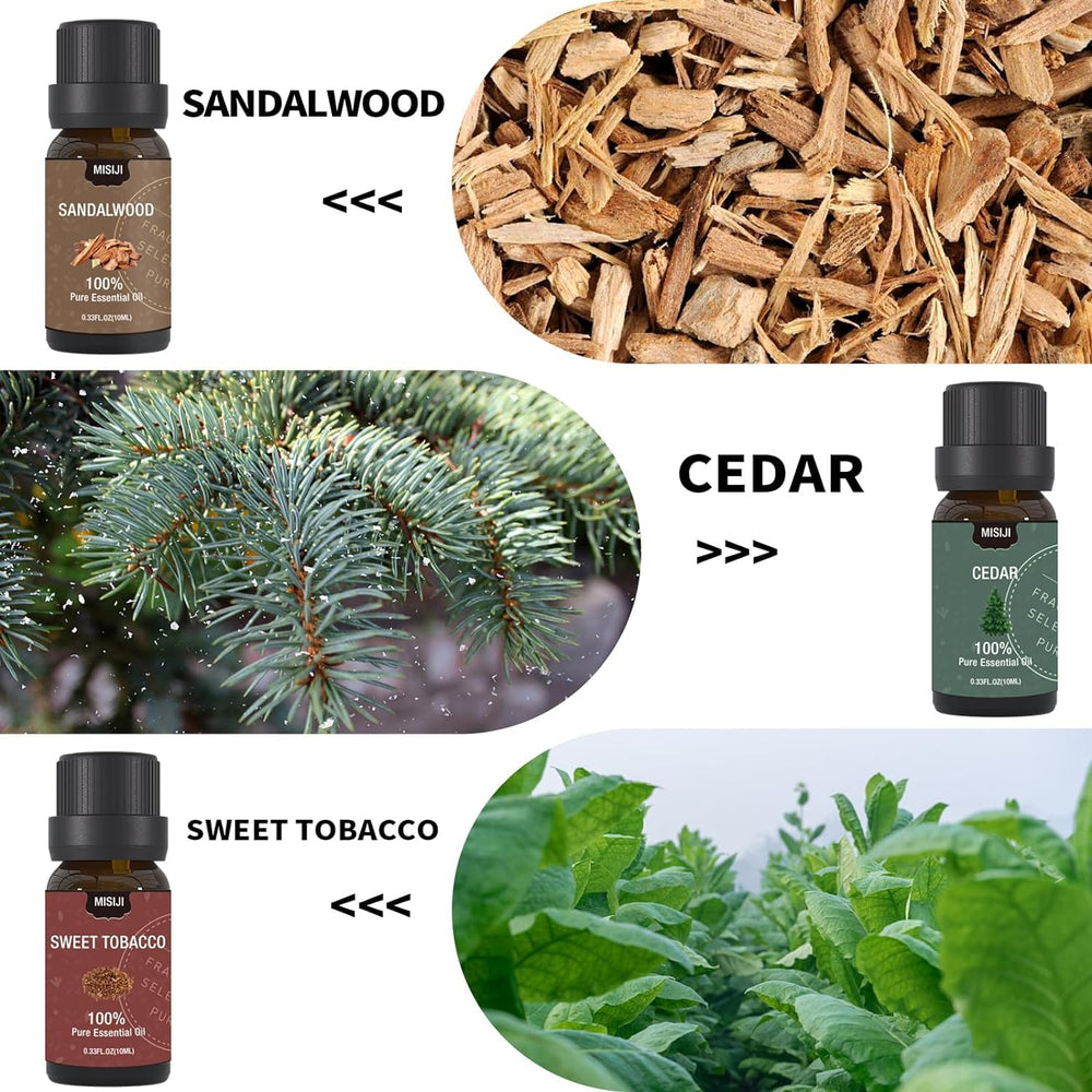 Diffuser releasing aroma with MISIJI essential oils