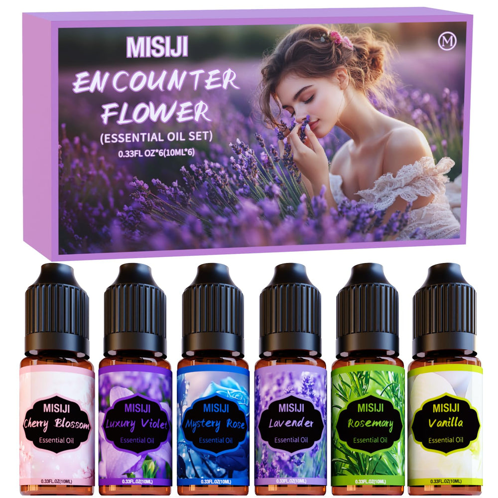 MISIJI Cherry Blossom essential oil for humidifier diffuser (6x10mL)