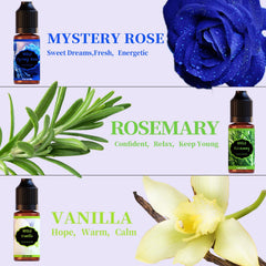 MISIJI Rosemary essential oil for humidifier diffuser (6x10mL)