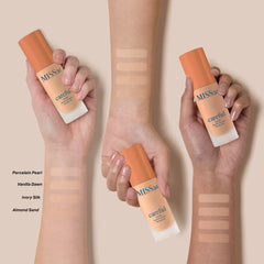 MISS2M Careful HD oil-free formula supports breathable skin without clogging pores