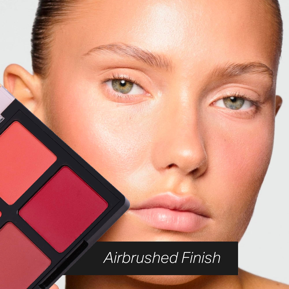 MISS2M Chic Powder Blush Contour Palette product shot for daily looks