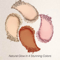 MISS2M Chic Bright Highlighter micro-metallic shimmer for luminous finish.