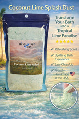 Mississippi Suds epsom salt minerals support a soothing bath ritual