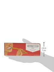 Before and after comparison of Miswak Club teeth whitening