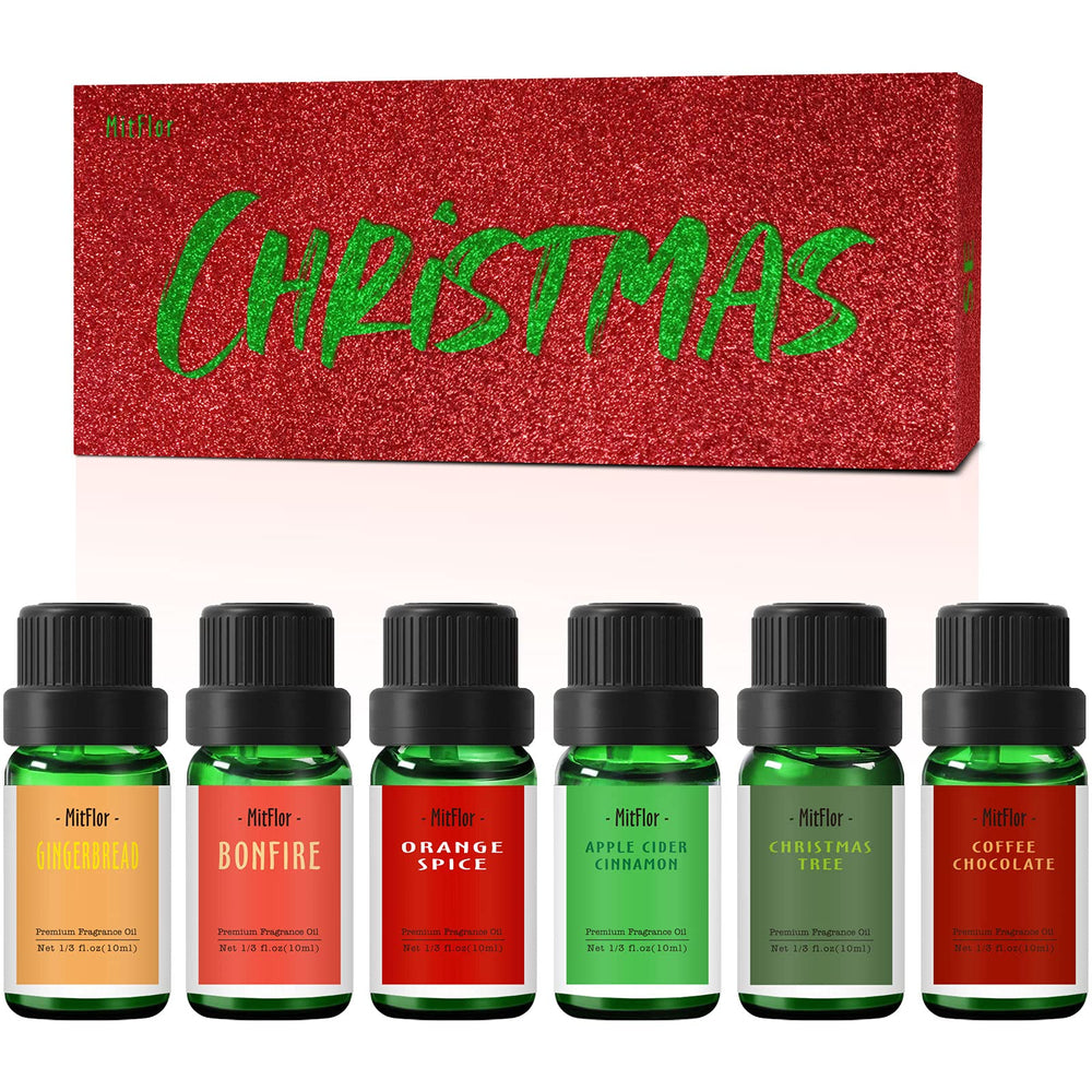 Apple Cider Cinnamon 10 ml fragrance oil bottle from MitFlor Christmas set