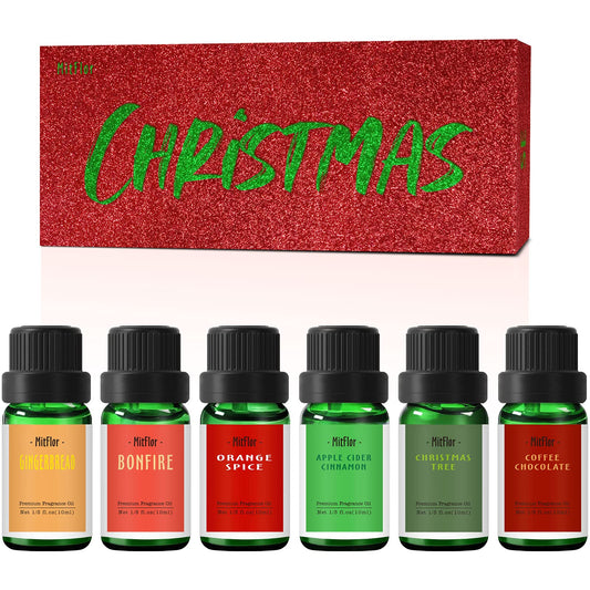 Apple Cider Cinnamon 10 ml fragrance oil bottle from MitFlor Christmas set