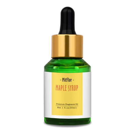 MitFlor Maple Syrup Fragrance Oil bottle 30ml on white background