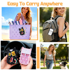 Mity Rain portable sanitizer holder makes trips easier and more stylish