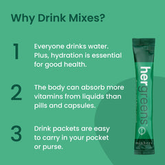 Daily-use ideas: mix with water, smoothies or Mixhers products