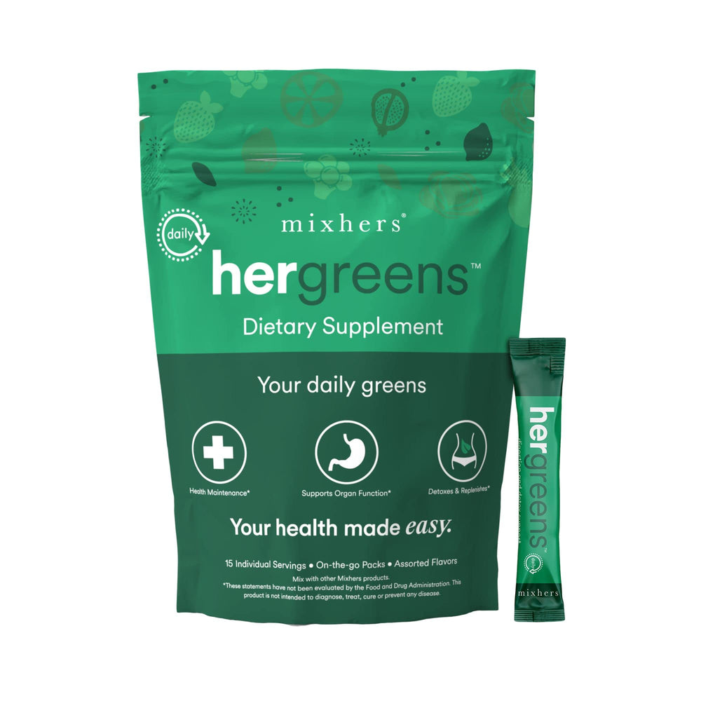 MIXHERS Hergreens front packaging